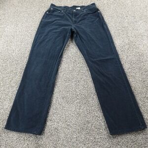 VTG Levis Jeans Womens 14 Blue Velvet Pants 505 Lower Rise Straight Soft 00s Y2K